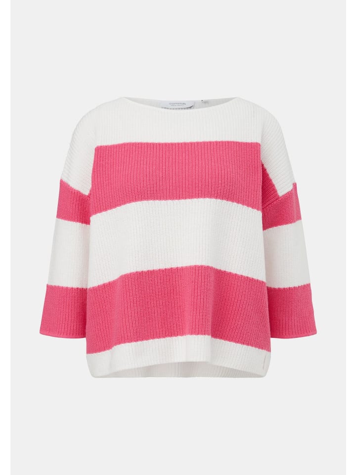 

Вязаный свитер 44X0_розовый comma