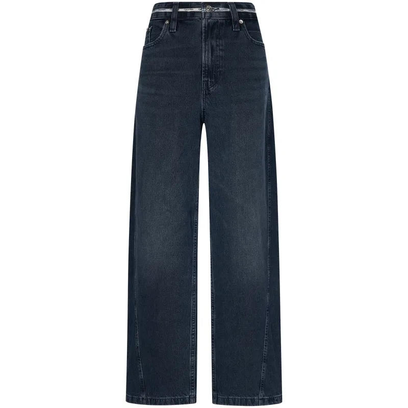 Женские джинсы прямого кроя Calvin Klein, Denim Blue