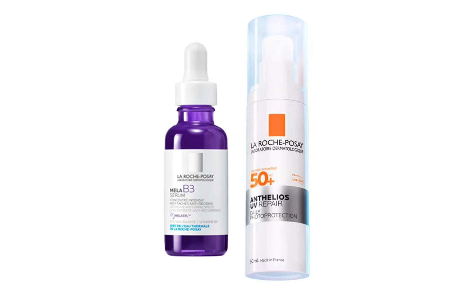 

La Roche-Posay Lifuquan B3 фиолетовый второй B5 специальный уход набор для восстановления кожи 50мл+30мл