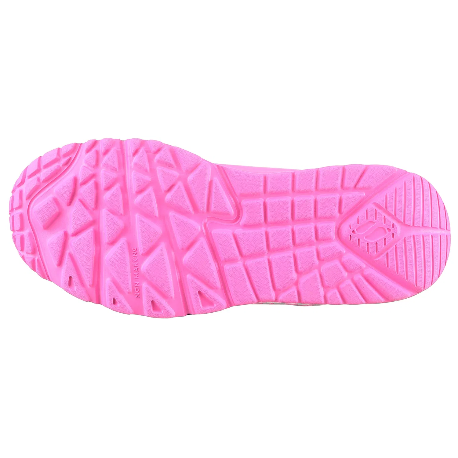 Детские кроссовки на платформе с принтом Skechers, Pink Multi — фото 4