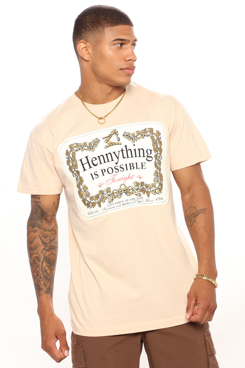 

Футболка Fashion Nova M1323, нюд, Оранжевый, Футболка Fashion Nova M1323, нюд