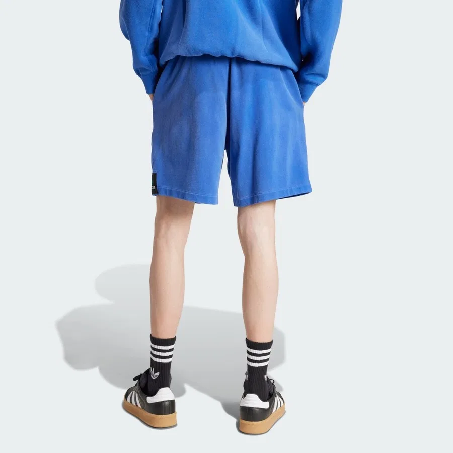 Шорты спортивные с принтом Equipment adidas Originals, Синий — фото 2