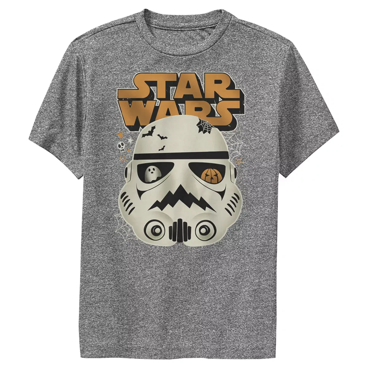 Детский свитшот с принтом Star Wars A New Hope Halloween Stormtrooper, Star Wars, Charcoal Heather