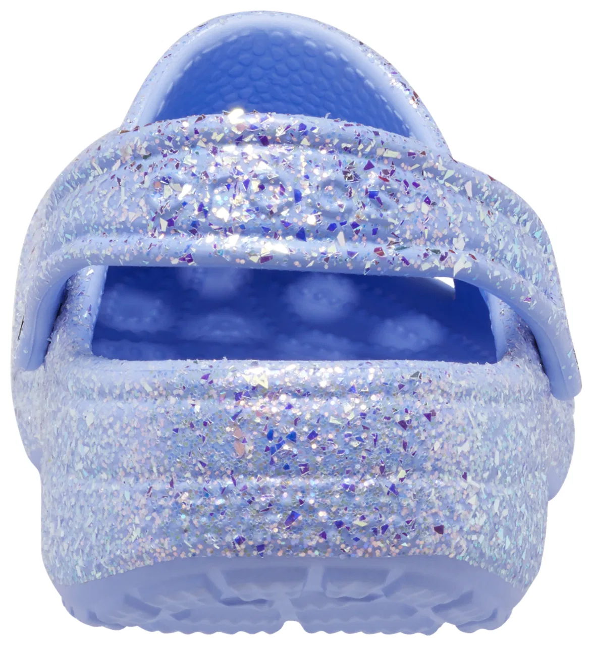 Сабо для мальчиков Glitter Crocs, цвет Moonjelly/Pink — фото 2