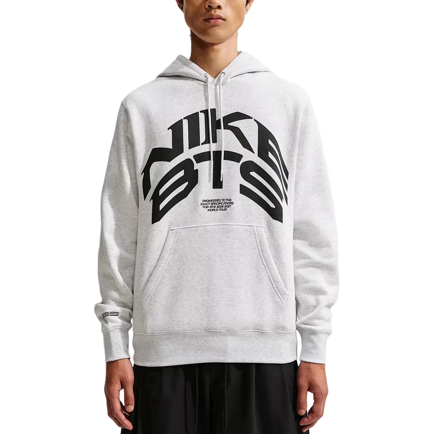 Мужская худи Nike X BTS, Цвет Birch Heather