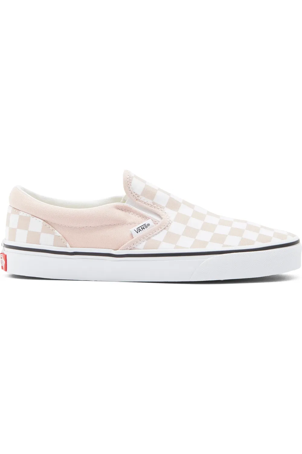 Кеды детские slip-on с шахматным принтом Classic Slip-On Vans, Sepia Rose — фото 3