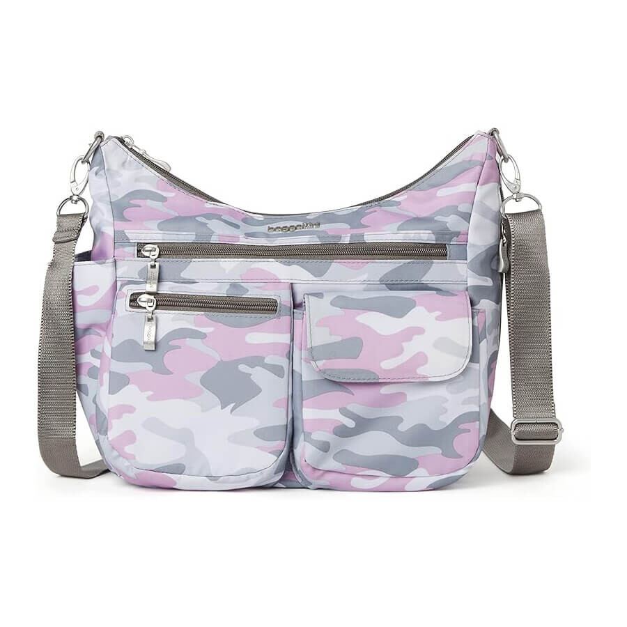 

Сумка Baggallini Modern Everywhere, розово-серый, Розовый, Сумка Baggallini Modern Everywhere, розово-серый