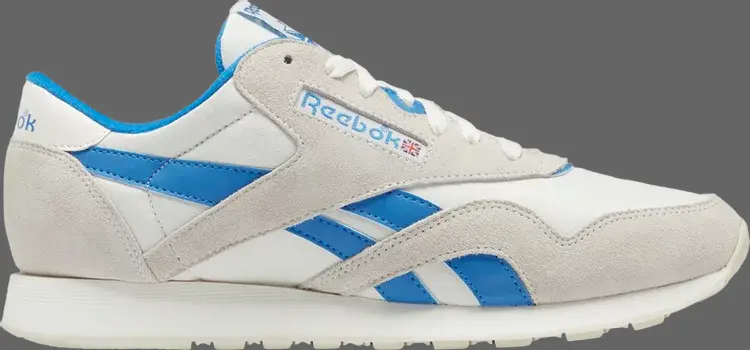

Кроссовки classic nylon 1991 vintage 'chalk modern blue' Reebok, пломбир, Серый, Кроссовки classic nylon 1991 vintage 'chalk modern blue' Reebok, пломбир