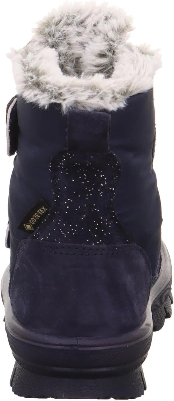 Детские ботинки для девочек Snow Boots Superfit, Blue Silber — фото 3