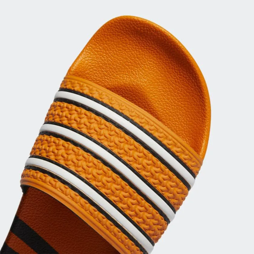 Женские шлепанцы Adidas Adilette Aqua, ярко-оранжевый/черный/белый — фото 2