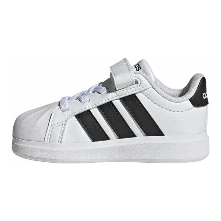 Детские спортивные кроссовки с принтом Streettalk El I adidas, Белый — фото 2