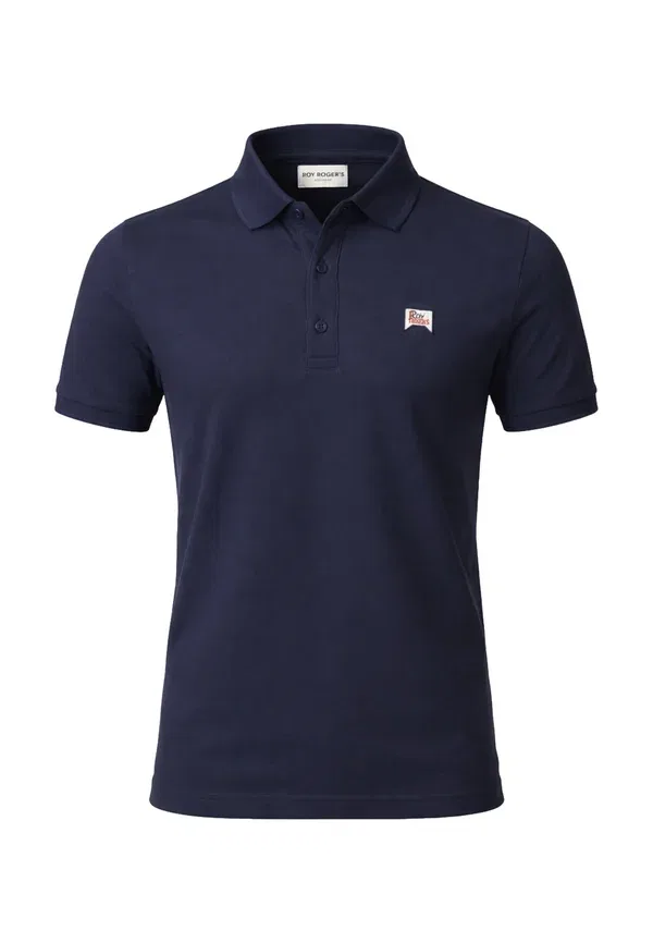 Поло хлопок Polo shirt Roy Rogers, Dark Blue, темно-синий