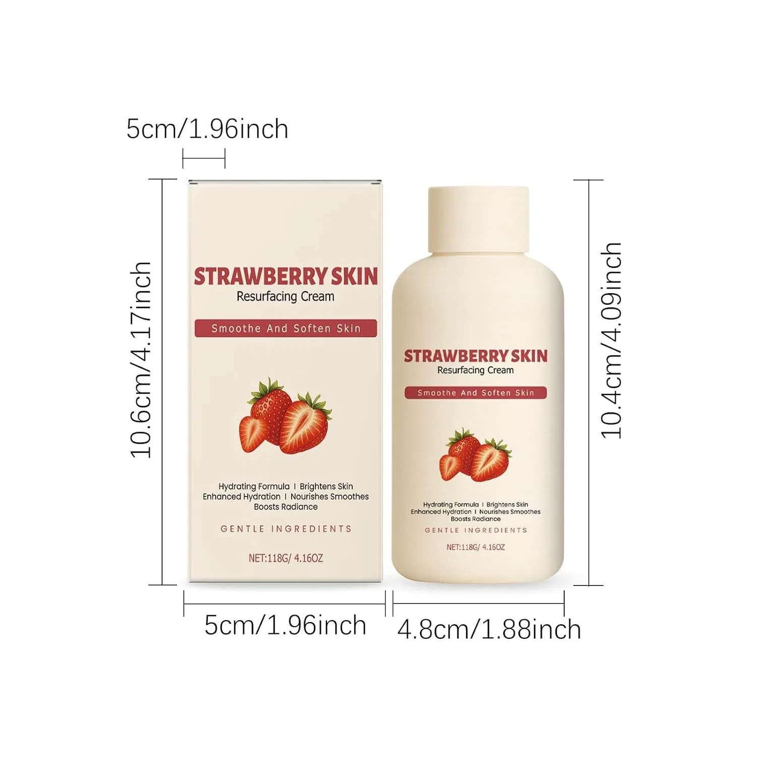 Скраб для тела, Strawberry, Generisch, 200 мл — фото 3