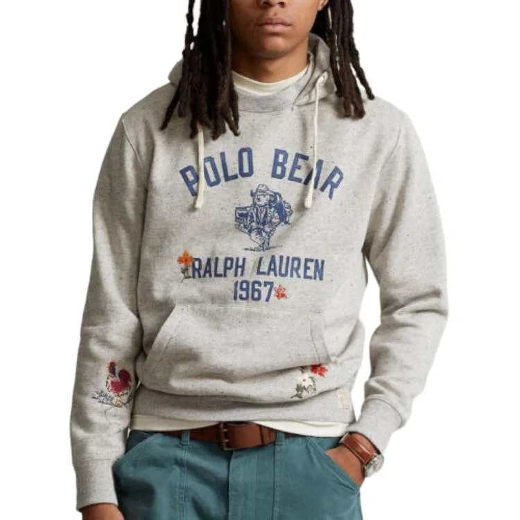 Свитшот мужской серый, Polo Ralph Lauren — фото 3