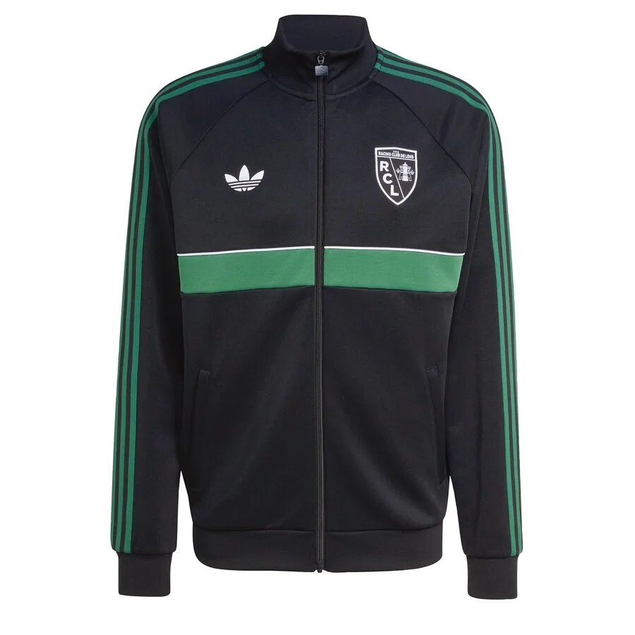 Спортивная толстовка на молнии ADIDAS PERFORMANCE 'RC Lens Originals' черного цвета