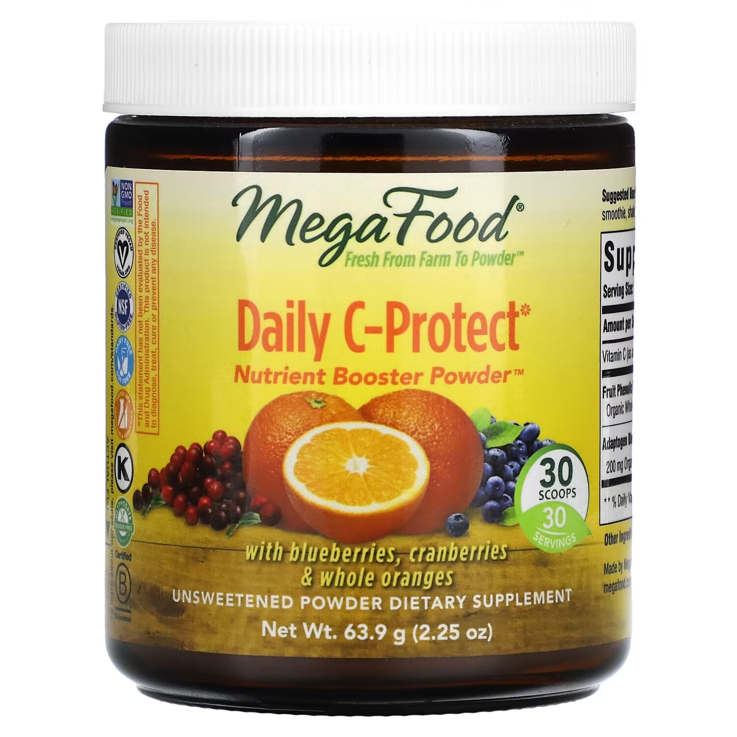 

Ежедневный Усилитель Питательных Веществ C-Protect MegaFood, 63,9 г