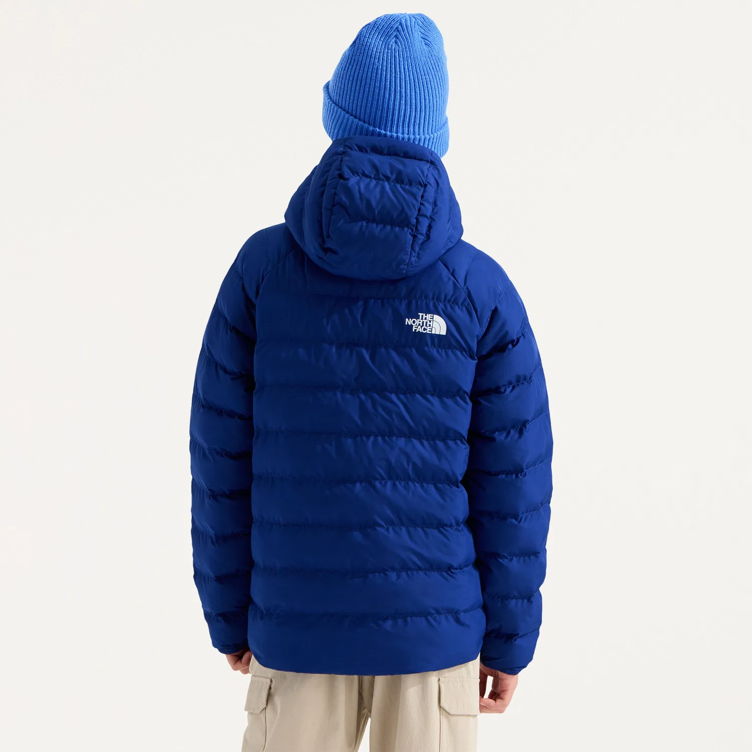 Куртка детская утепленная с капюшоном двусторонняя Reversible Perrito The North Face, Bold Blue — фото 2