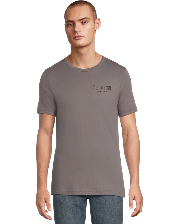 

Мужская футболка Pendleton Pendleton Whisky Rodeo Graphic, Asphalt/Black, Черный, Мужская футболка Pendleton Pendleton Whisky Rodeo Graphic, Asphalt/Black