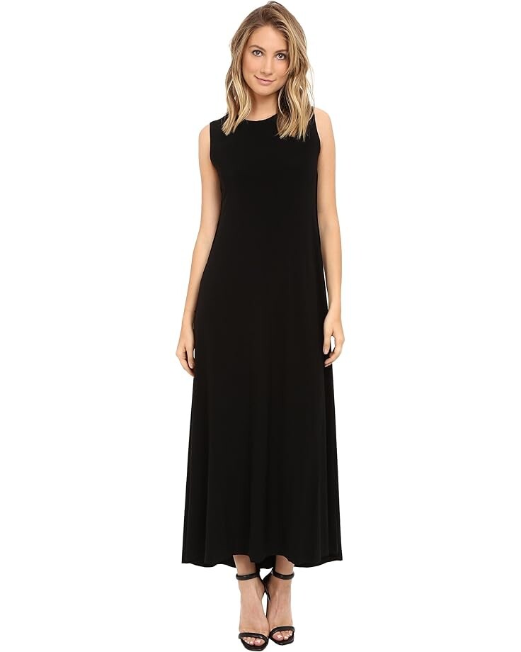 

Платье Norma Kamali Sleeveless Long Swing, черный