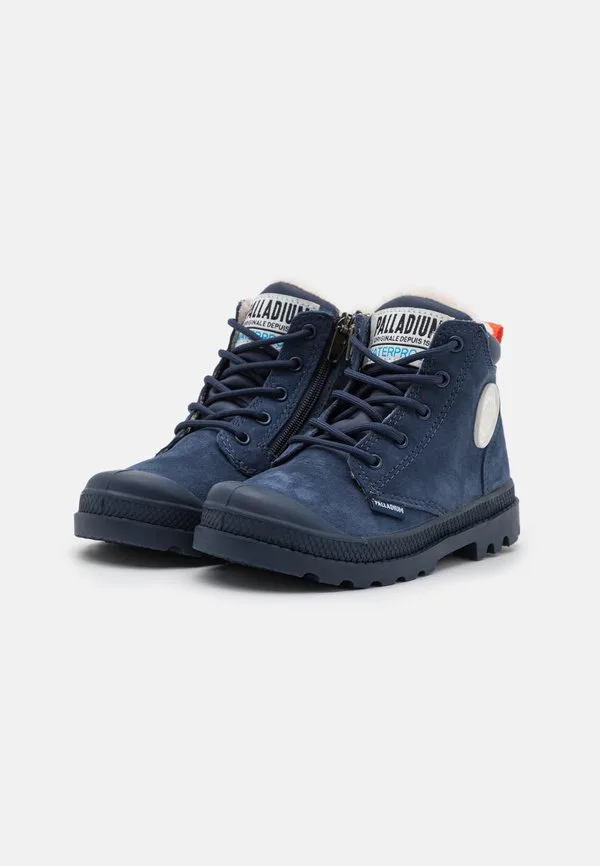 Водонепроницаемые унисекс зимние ботинки pampa hi cuff Palladium, Mood Indigo — фото 2