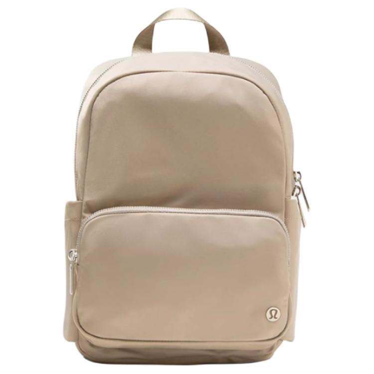 

Lululemon Everywhere Fashion Design рюкзак малый Unisex теплый коричневый и серый и дубовый коричневый и серебристый