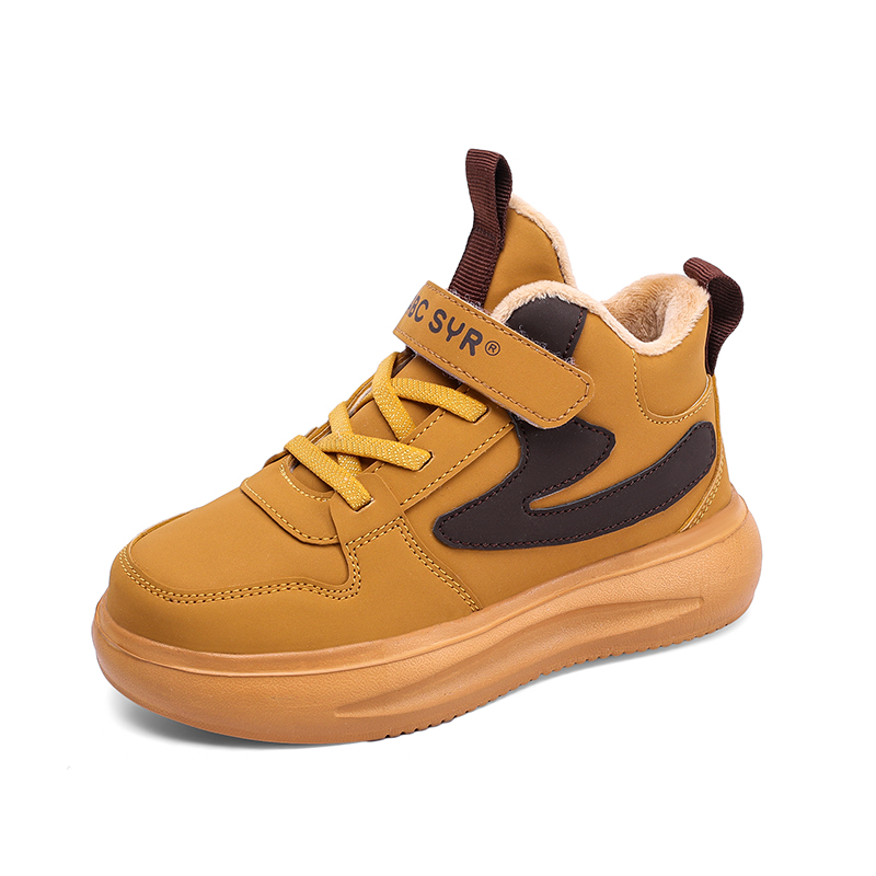 

Износостойкие высокие повседневные детские кроссовки Kids' TONYBEAR, Caramel