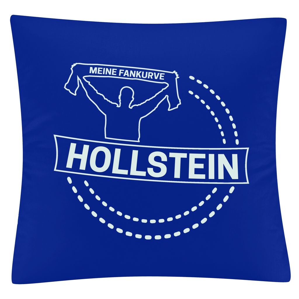 

Чехол на подушку multifanshop - Holstein - My fan Curve, синий, размер один размер
