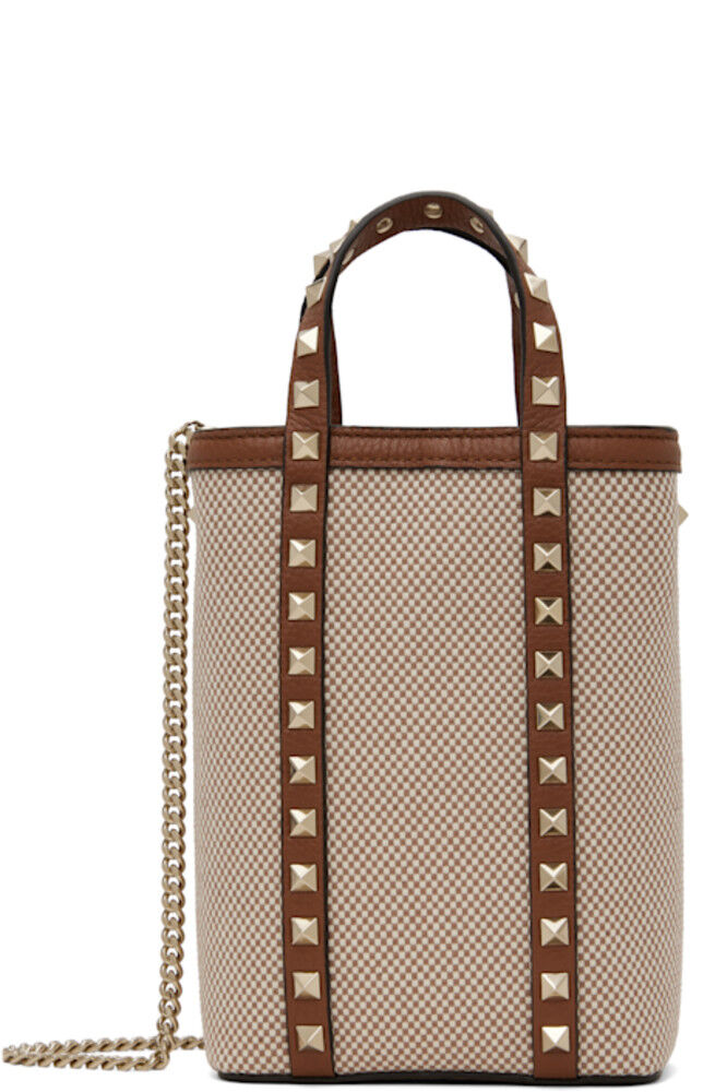 

Сумка-тоут Rockstud Mini от Tan Valentino Garavani