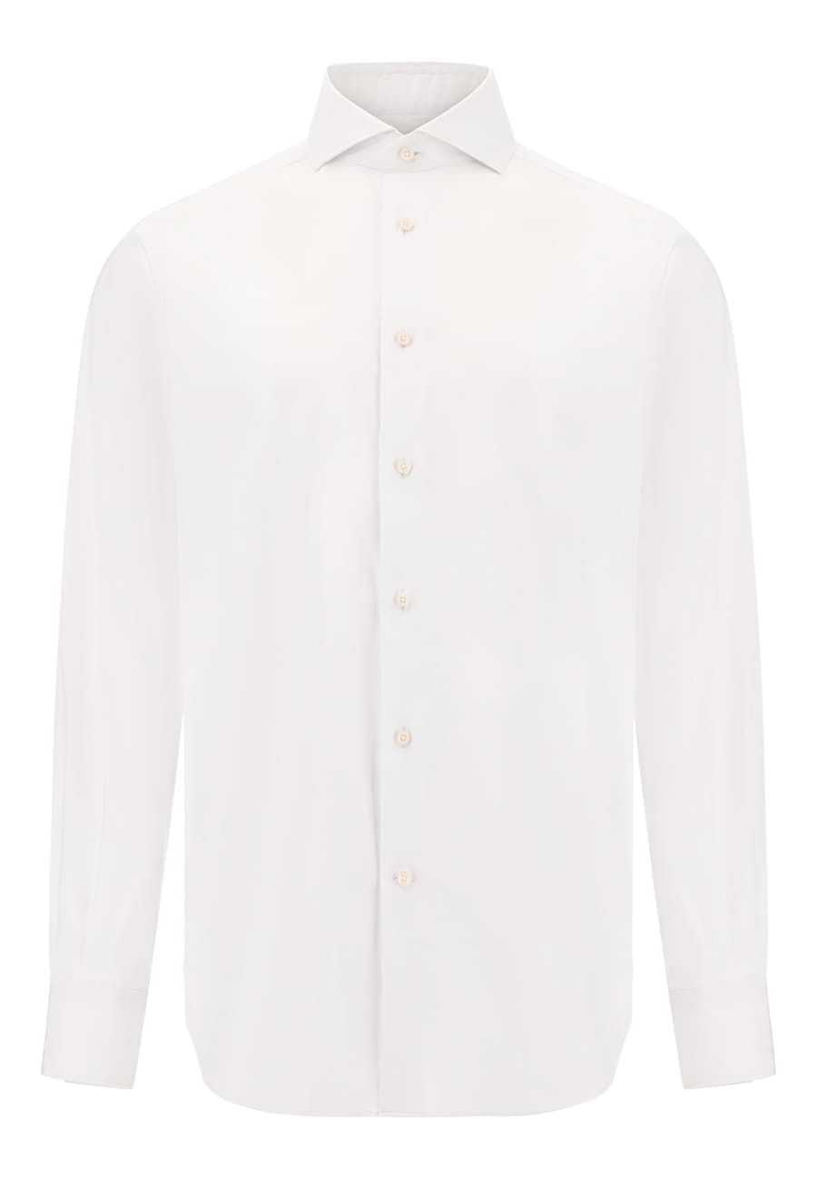 

Рубашка Slim Fit на пуговицах Boggi Milano, белый