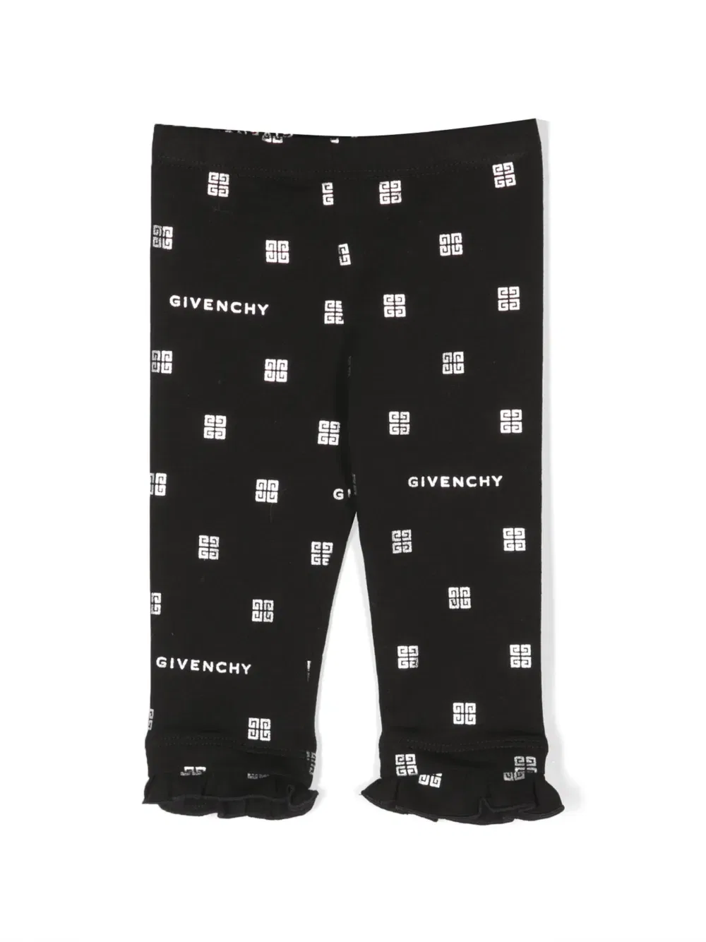 Леггинсы с принтом в виде логотипа Givenchy Kids, черный