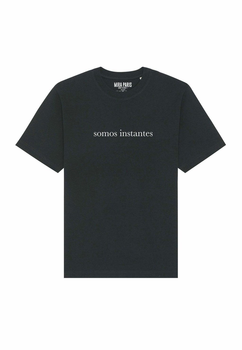 

Футболка с принтом SOMOS INSTANTES PRINT HEAVYWEIGHT Mira Paris, черный