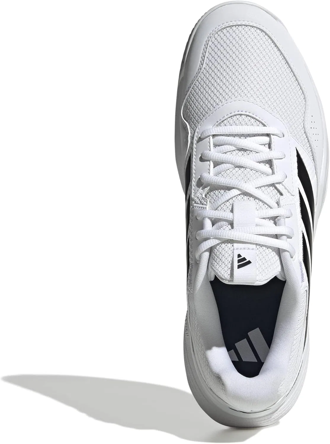 Кроссовки теннисные adidas, белый/черный — фото 2