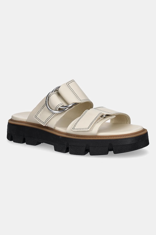 Кожаные шлепанцы REIN CB SLIDE Sorel, бежевый