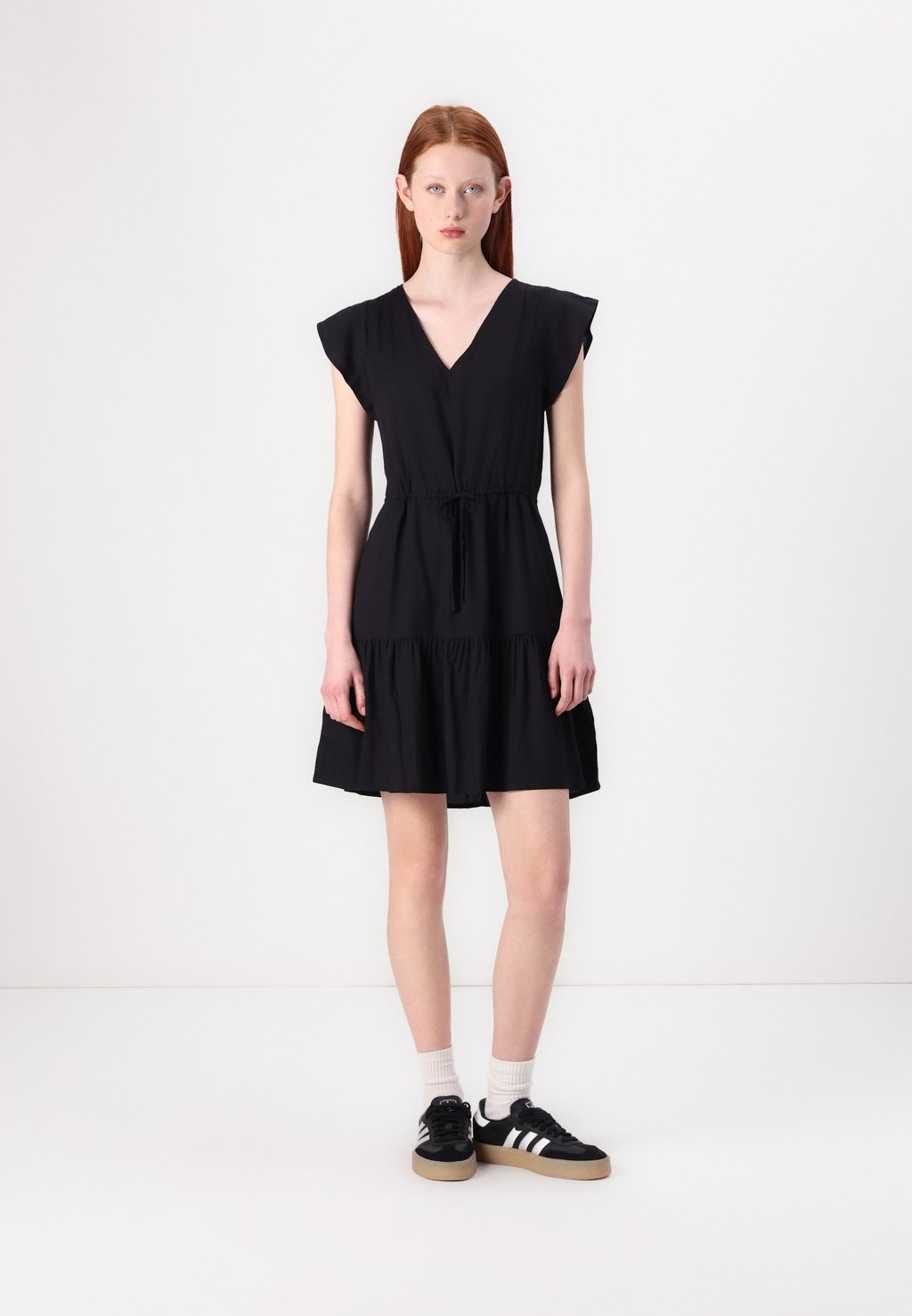 

Повседневное платье TIE WAIST MINI GAP, черный