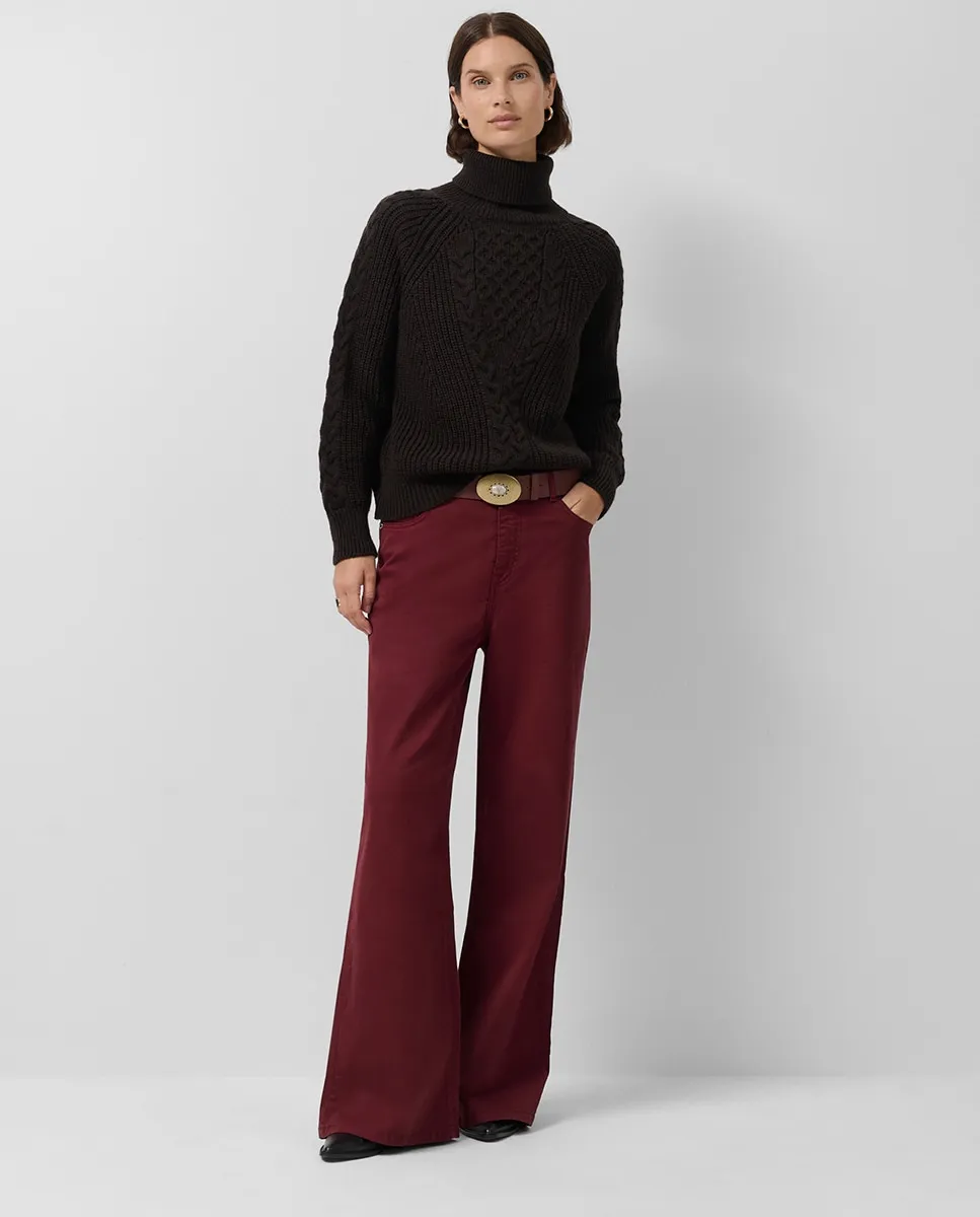 

Широкие джинсы для женщин Roberto Verino, фиолетовый