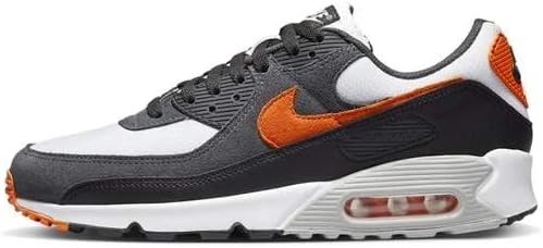 Мужские кроссовки NIKE Air Max 90 PRM, белый/черный/серый — фото 2