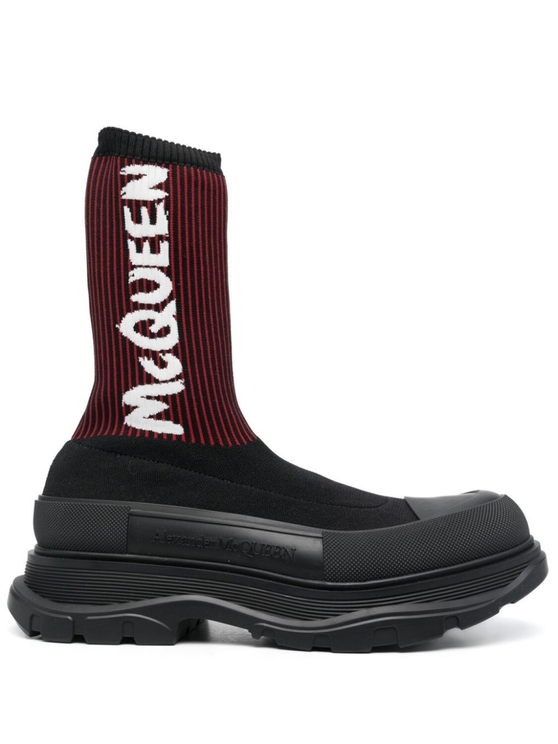 

Alexander McQueen ботинки-носки Tread Slick, черный