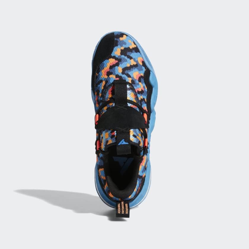 Кроссовки adidas Trae Young 1 для мужчин, черный/синий — фото 3