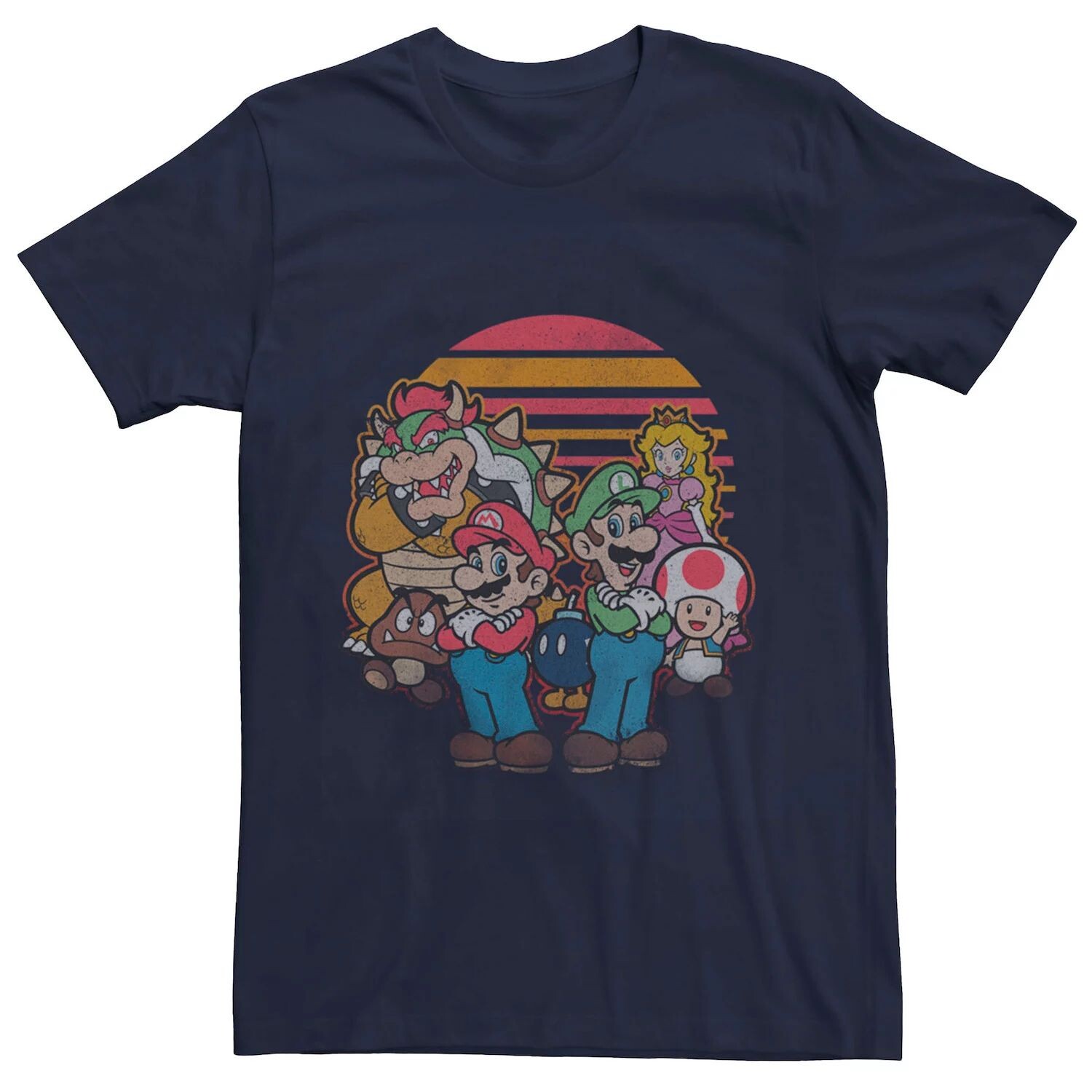

Мужская футболка Nintendo Mario And Friends Licensed Character