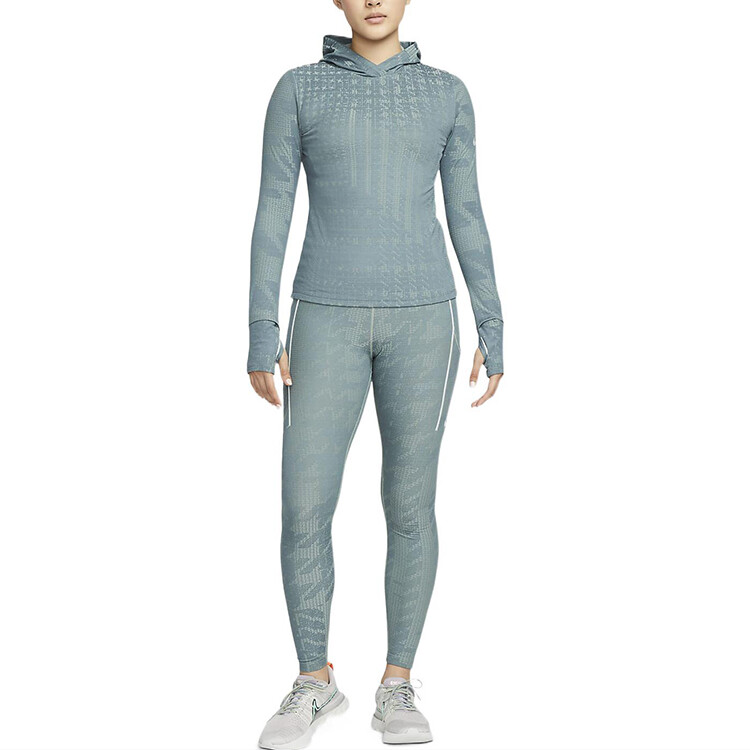 Женская толстовка Nike, цвет Ashy Jade — фото 3