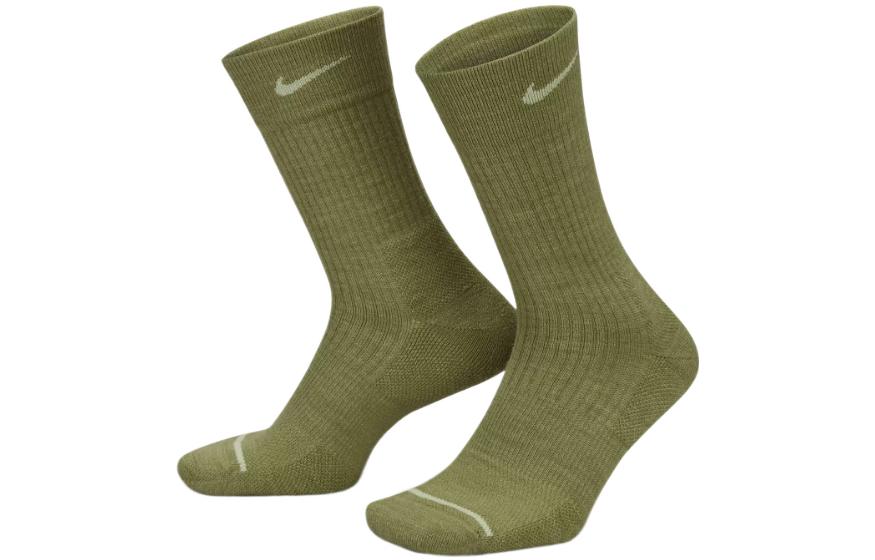 

Носки унисекс до середины голени Nike, 2 Pack (Outdoor Green+Rattan Yellow)