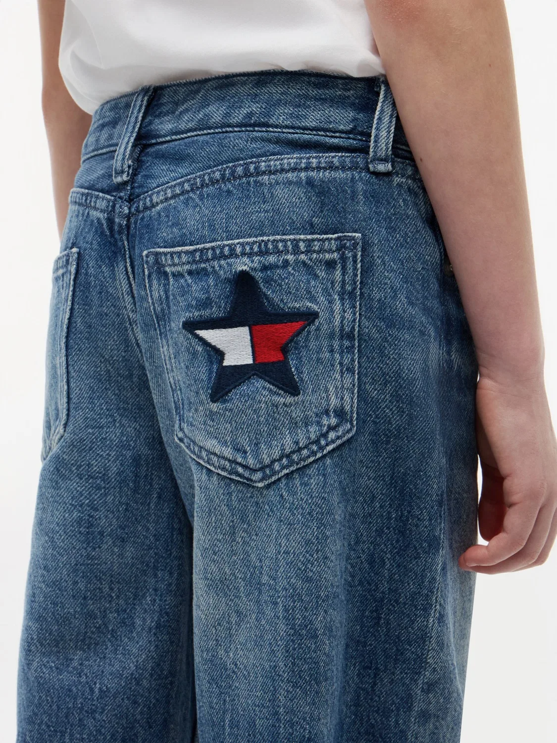 Джинсы Barrel Jeans 'STARS' Tommy Hilfiger, Blue Denim — фото 2