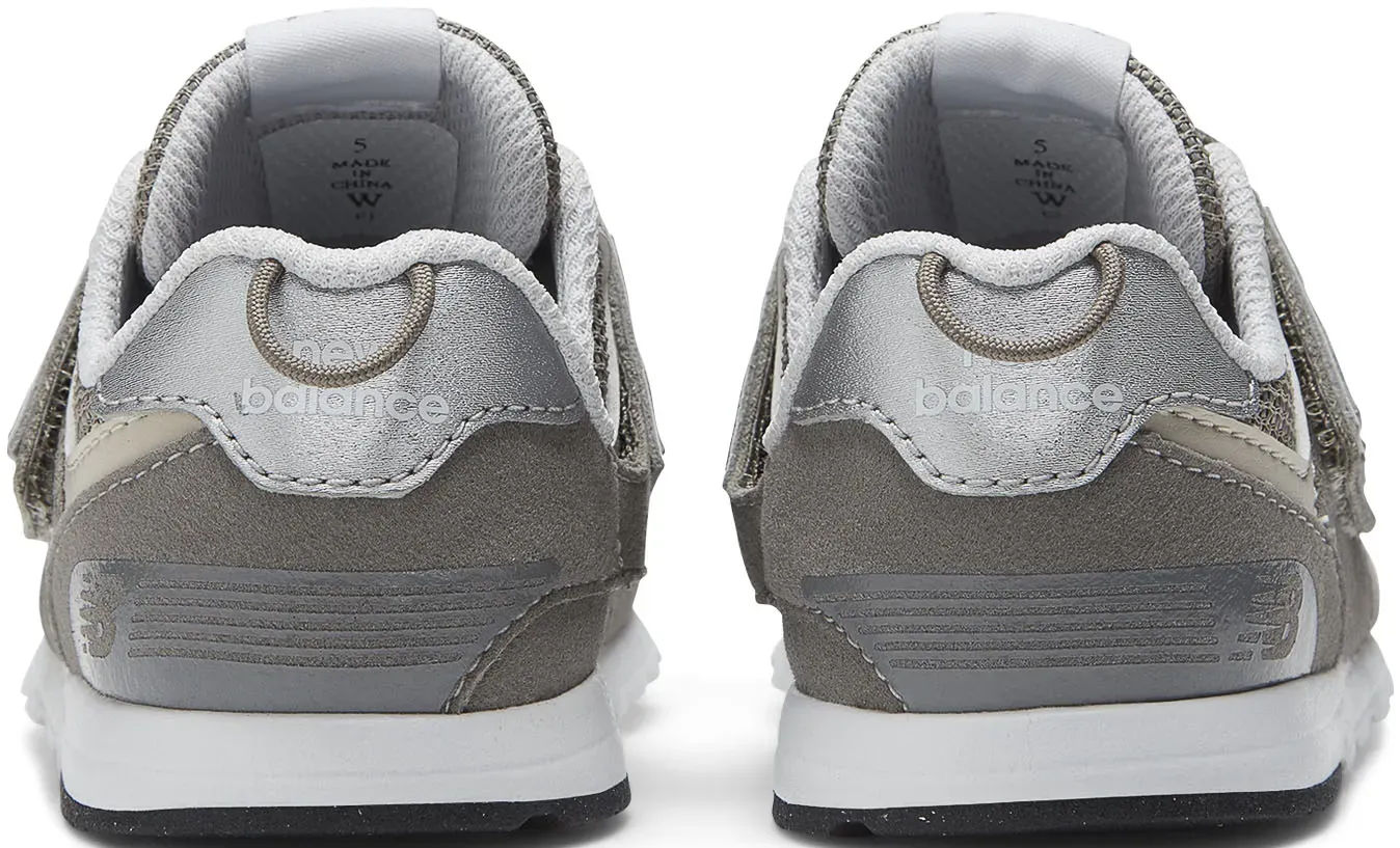 Кроссовки New Balance "NW574", с застежкой-липучкой, серый — фото 4