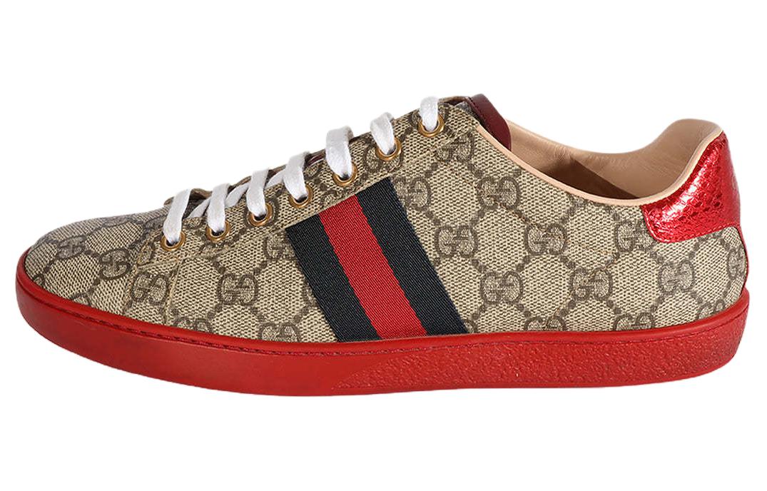 Женская футболка Ace Gg Supreme 'Brown' Women's GUCCI