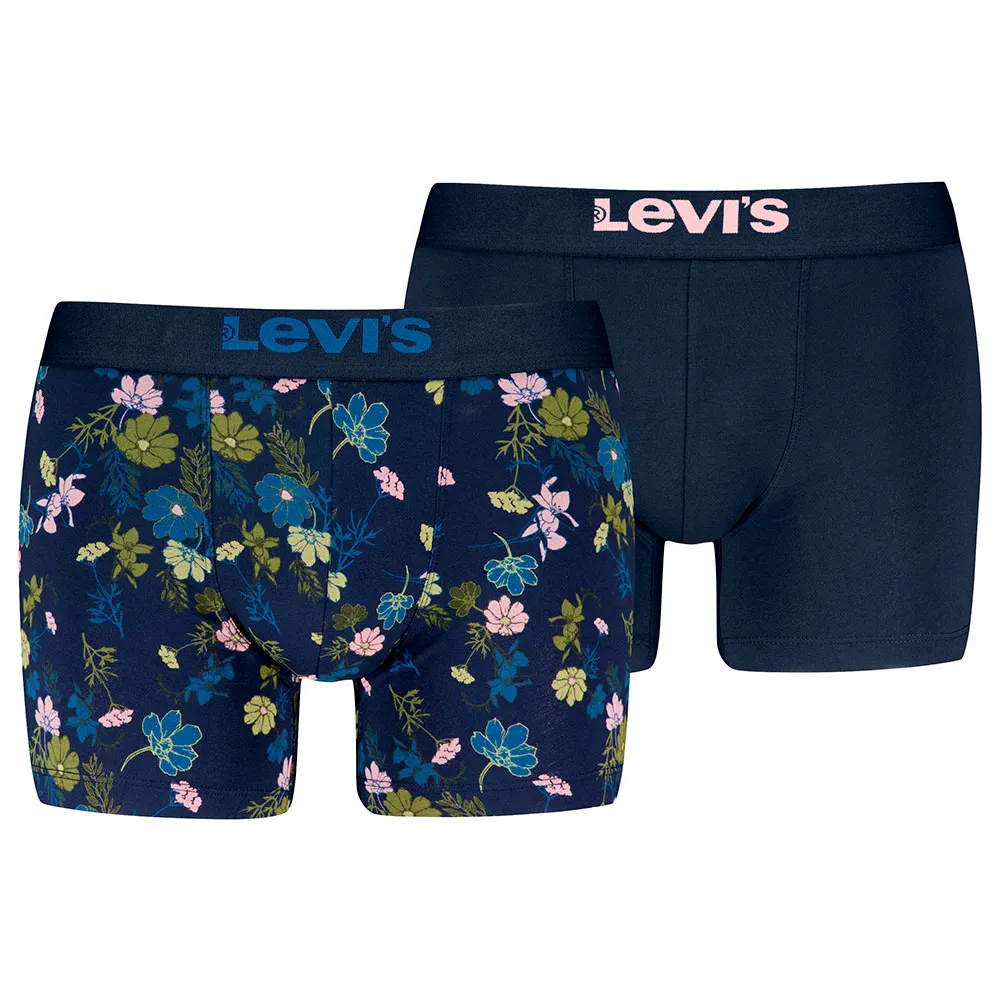 

Боксеры 2 шт Levi's Flower Aop boxers 2 units, синий