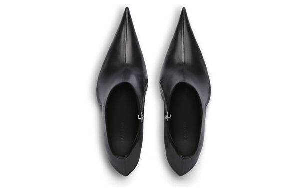 Кроссовки witch 110mm booties 'black sheepskin' Balenciaga, черный — фото 4