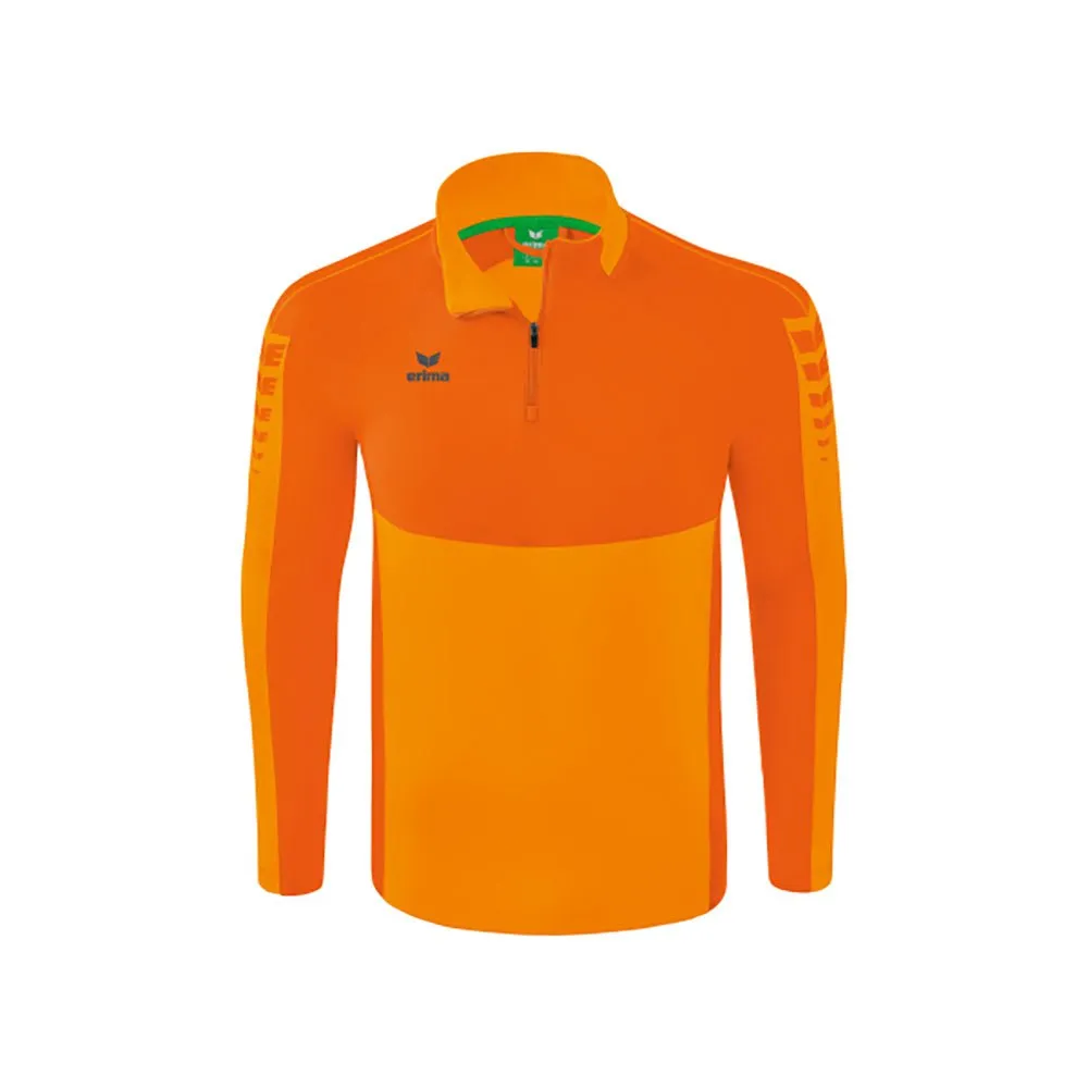 

Толстовка Erima Six Wings Training half zip, оранжевый