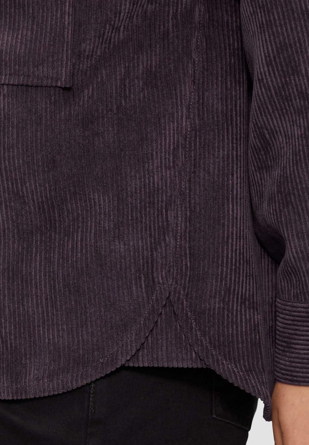 

Блузка на пуговицах RELAXED FIT QS, бордовый