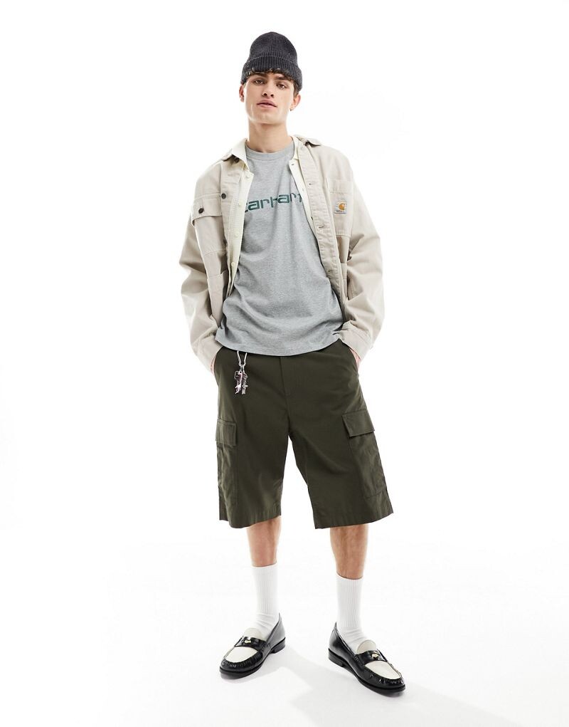 

Черные шорты карго Carhartt WIP Regular