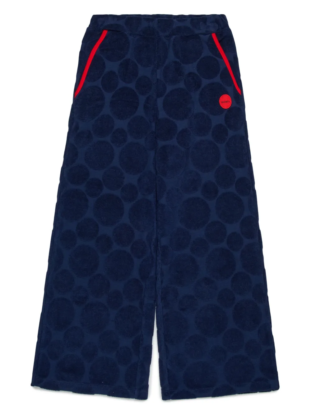 

Широкие брюки в горох MAX&Co. Kids, синий